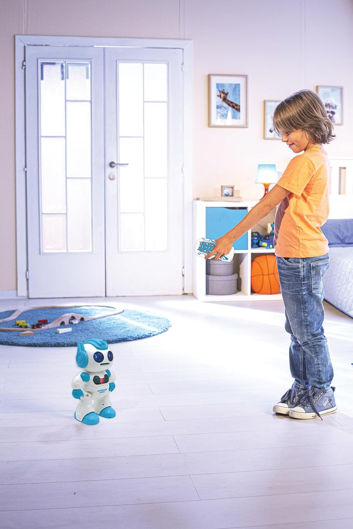 Lexibook, Powerman® Shoot - Mein erster Wurfscheibenroboter, Programmierbarer Ferngesteuerter Robote