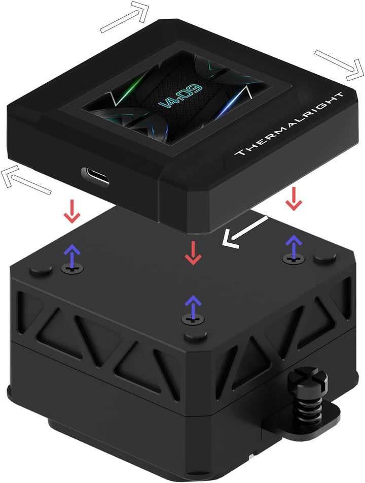 ThermalRight Frozen Warframe 360 SE ARGB Black 360mm Prozessor Flüssigkeitskühler