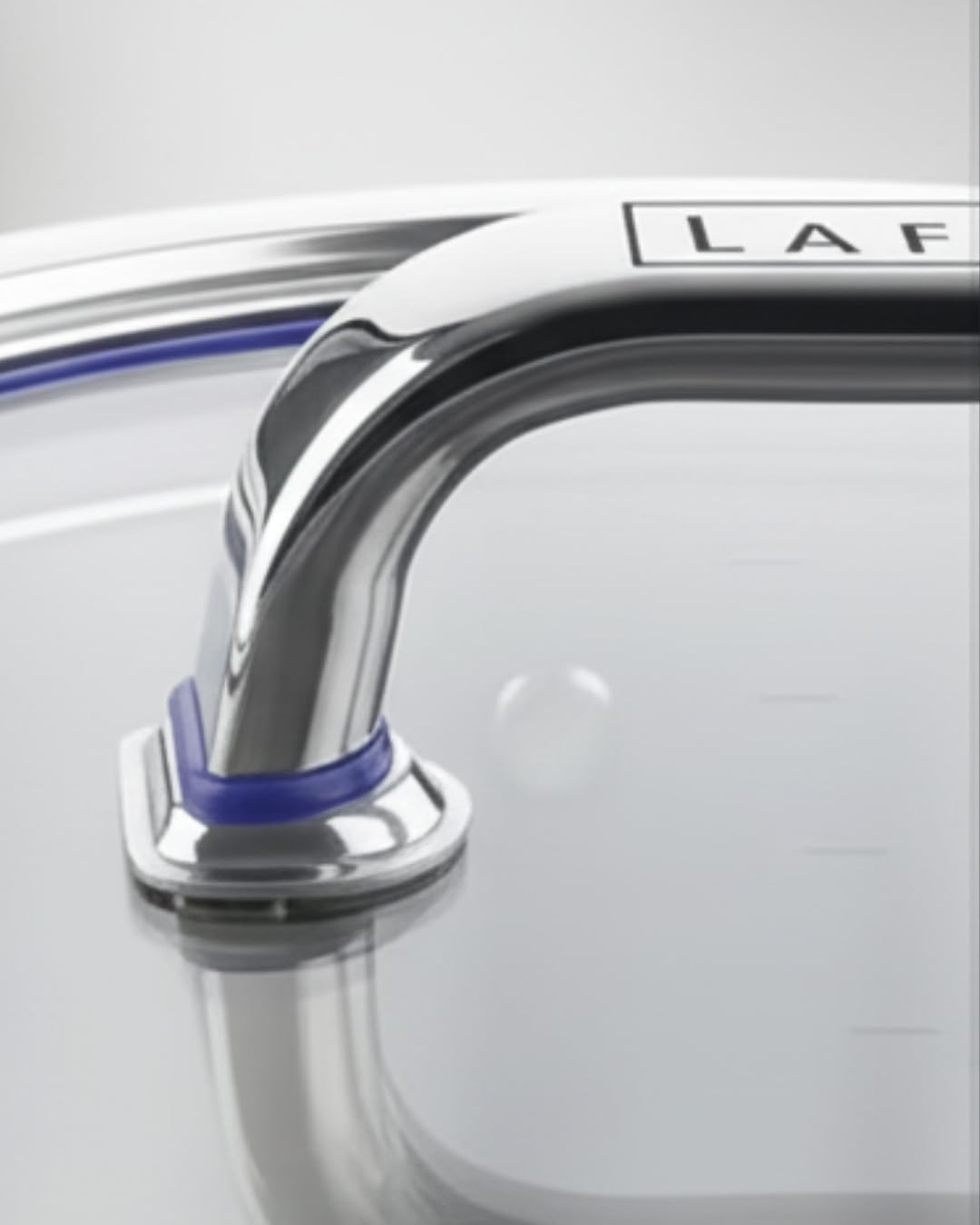 Johann Lafer – Kochtopf Induktion - Fleischtopf gross 24 cm 5,5 L Edelstahl mit Glasdeckel | Akkuthe