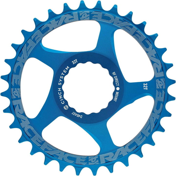 Race Face Cinch DM 10/11/12-Speed Kettenblatt Ausführung 30 T Schwarz, Schwarz