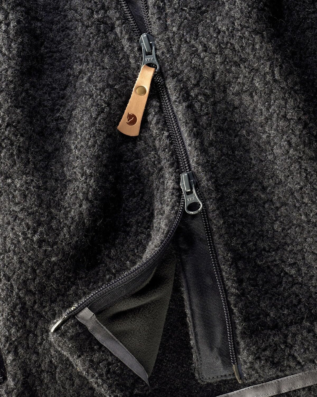 Fjällräven Damen Kaitum Fleecejacke XS Dark Grey, XS Dark Grey