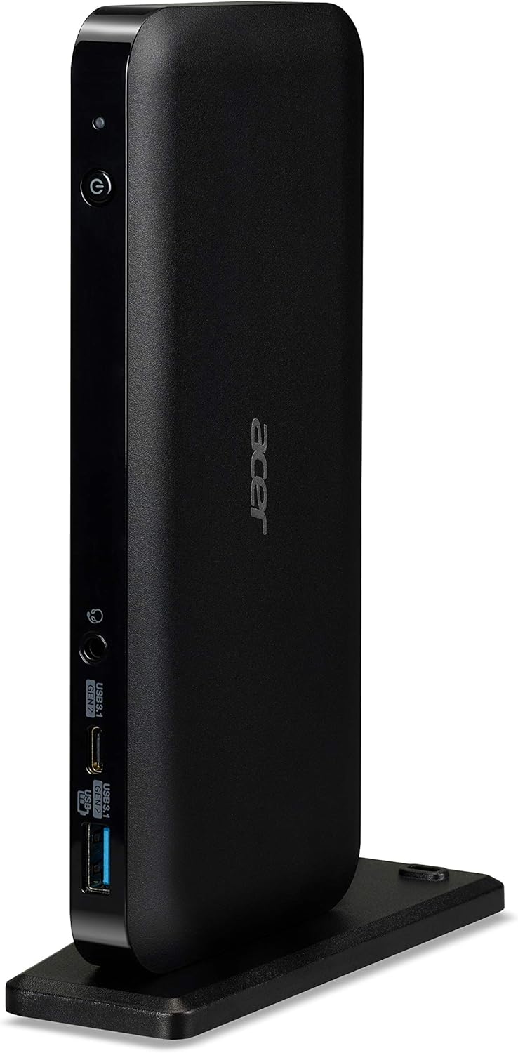 Acer USB Type-C Dock III (2x Displayport, 1x HDMI, Audio, RJ45 Ethernet, 3x USB 3.1, 2x USB Type-C)