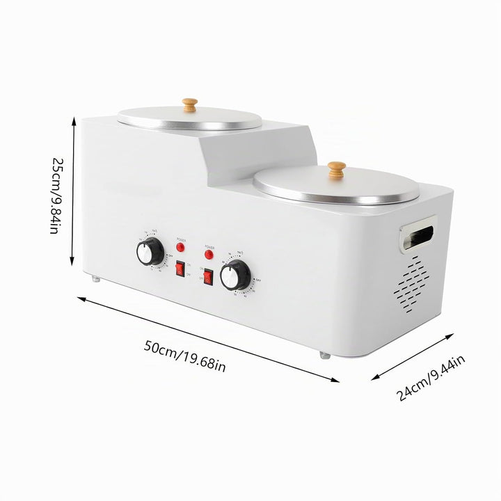 VonVVer Wachswärmer 5L - Wachsheizung 600W Elektrischer Wachswärmer 0-120℃ Temperatur Einstellbar Wa