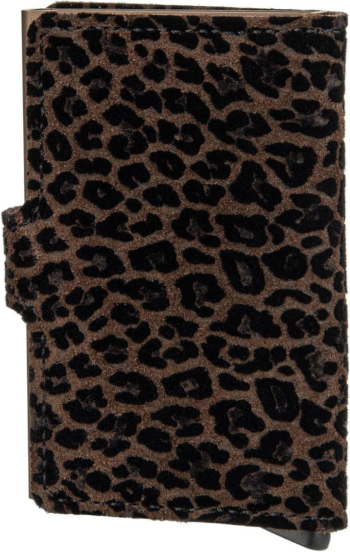 Secrid Damen Geldbörse Miniwallet Leo One Size Brown Einheitsgrösse, Brown Einheitsgrösse