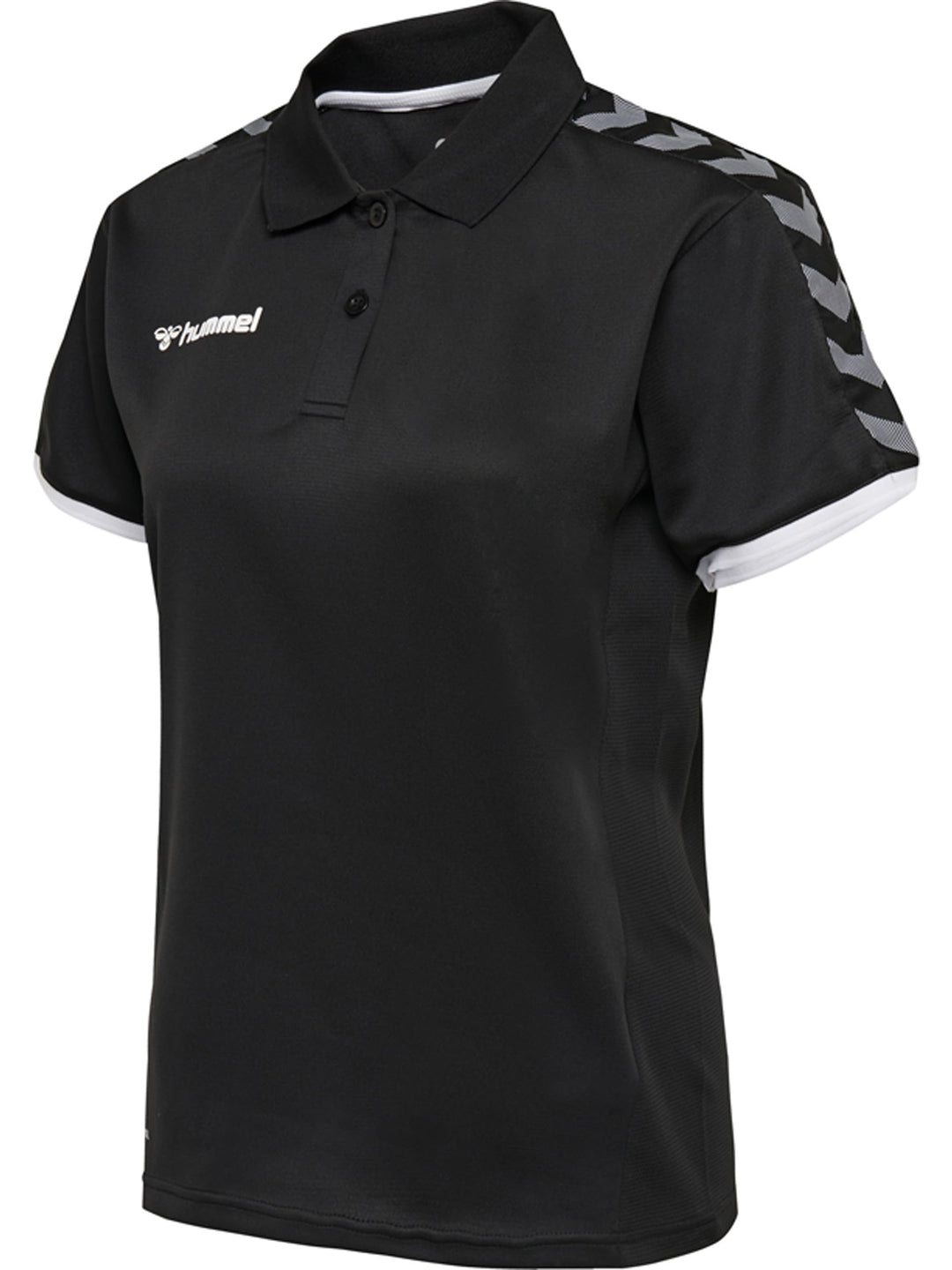 hummel Polo Hmlauthentic Multisport Damen Grösse S Black/White, S Black/White