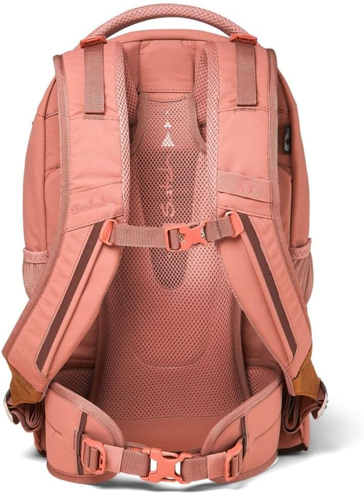 satch Pack Schulrucksack Set 3tlg. mit Sporttasche und Schlamperbox Nordic Coral, Nordic Coral