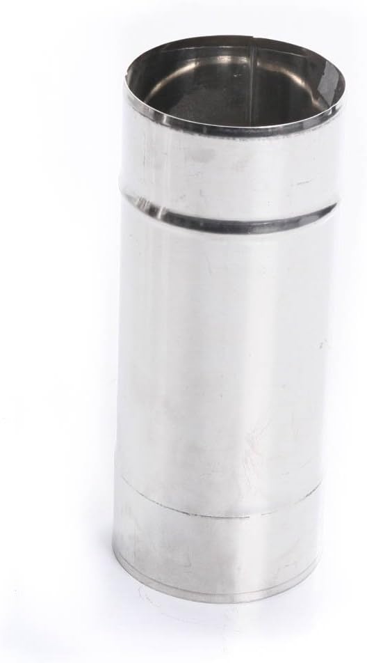 Edelstahl Kaminrohr Ofenrohr Rohr Heizung Rauchrohr Schornstein Abgasrohr Sanierung 250mm 330mm 500m