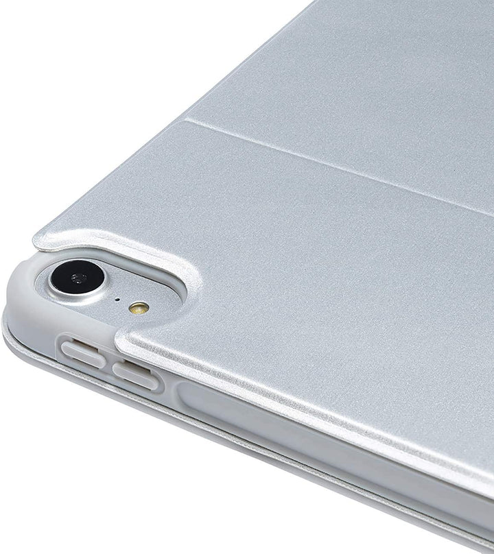 Tucano - Metal Schutzhülle Cover kompatibel mit iPad Air 10.9", Halterung für Apple Pencil Silber, S