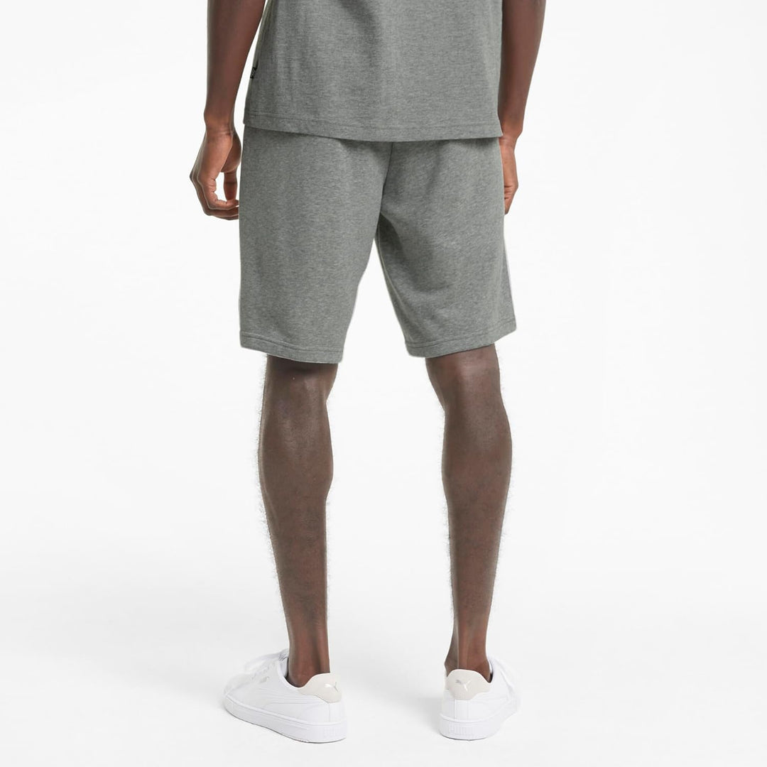 PUMA Herren Shorts, , S Medium Gray Heather, S Medium Gray Heather