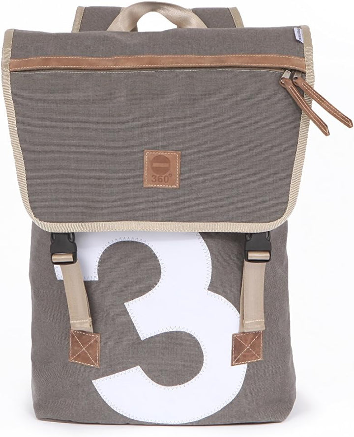 360° Rucksack Landgang Mini Tweed Segeltuchtasche