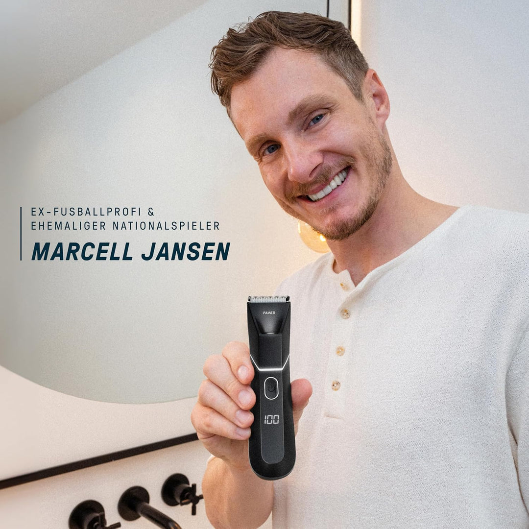 The Bodygroomer 2.0 Intimrasierer & Körperhaartrimmer mit revolutionärer Sicherheitsklinge für den M