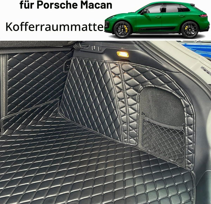 Kofferraumwanne kompatibel mit 2014-2026 Porsche Macan (Benzinmodell) Kofferraummatte Kofferraum sch
