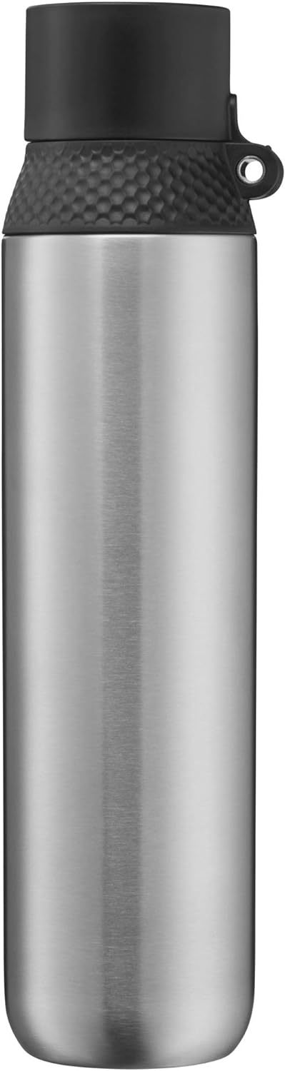 WMF Waterkant Iso2Go Trinkflasche Edelstahl 750ml, Thermosflasche, Isolierflasche, Kohlensäure geeig