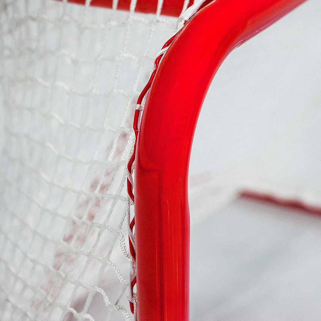 FORZA Eishockey Tore – 1,8m x 1,2m – wählen Sie entweder das Regelung-Tor (3,9cm Stahlrahmen) oder p