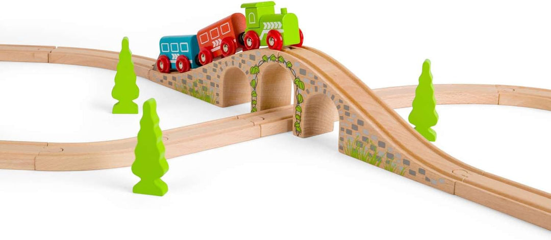 Bigjigs Rail Bogenbrücke Holzeisenbahn
