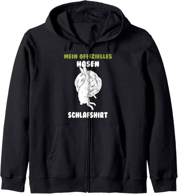 Mein offizieller Kaninchen-Schlaf Kapuzenjacke