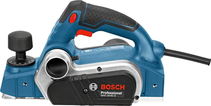 Bosch Professional Hobel GHO 26-82 D (710 Watt, inkl. Staubbeutel, Winkelschraubendreher, Parallelan