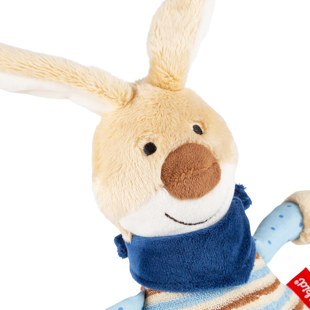 SIGIKID 39265 Spieluhr Semmel Bunny Mädchen und Jungen Babyspielzeug empfohlen ab Geburt blau/beige,