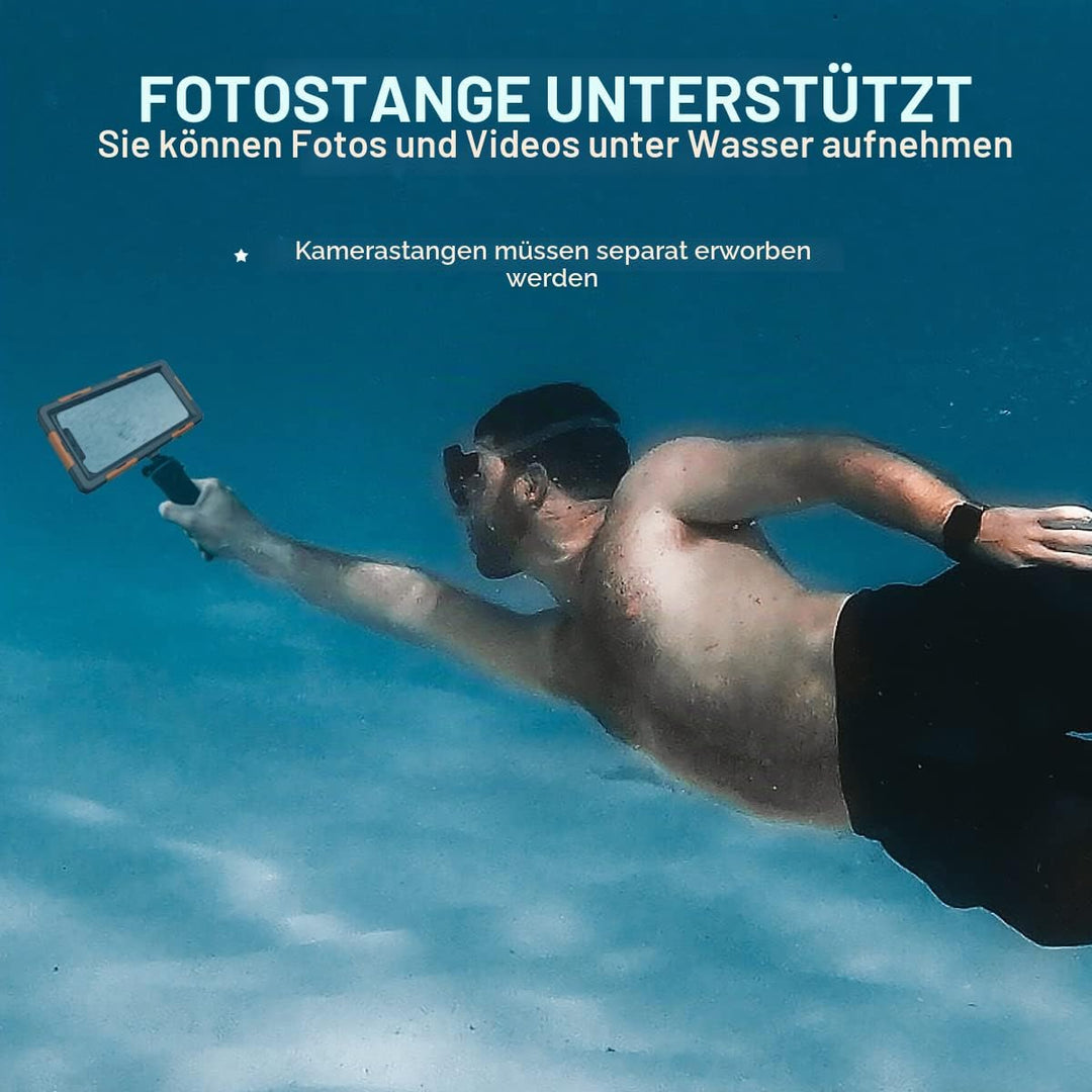 FocRelaxer IPX8 wasserdichte Handyhülle für Tauchen [15m/50ft] Universal Unterwasser Wasserfeste Han