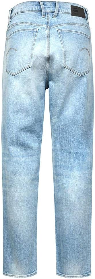 G-Star RAW Damen Janeh Ultra High Wasit Mom Ankle Straight Jeans 28W / 30L Blau (Vintage Glacial Blu