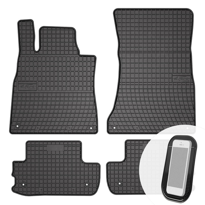 Gummimatten Auto Fussmatten Gummi Automatten Passgenau 4-teilig Set - passend für Mercedes-Benz S-Kl