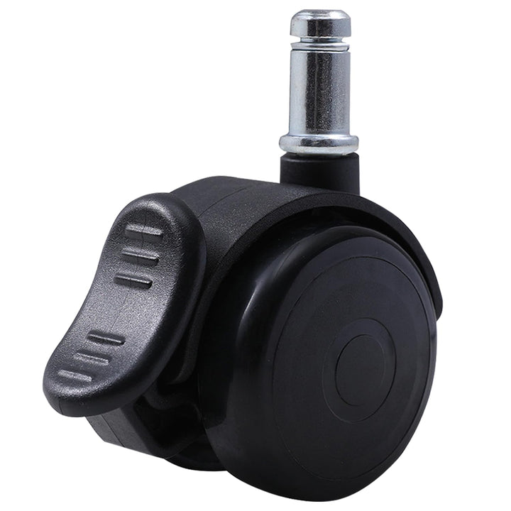 bürostuhl rollen mit bremse 11mm Hartbodenrollen für Bürostühle 5er Set Ersatzrollen Schreibtischstu