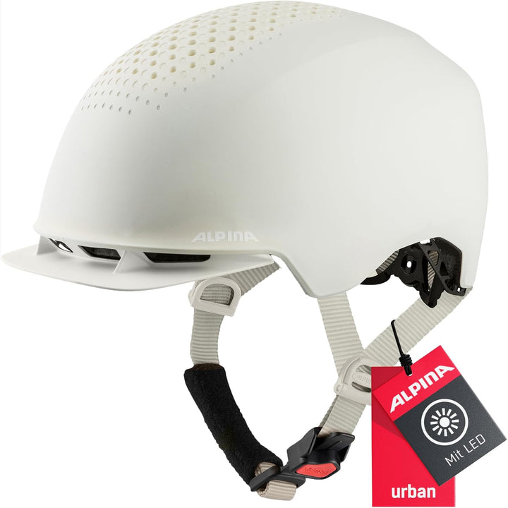 ALPINA Idol Helm weiss 52-56 cm, 52-56 cm