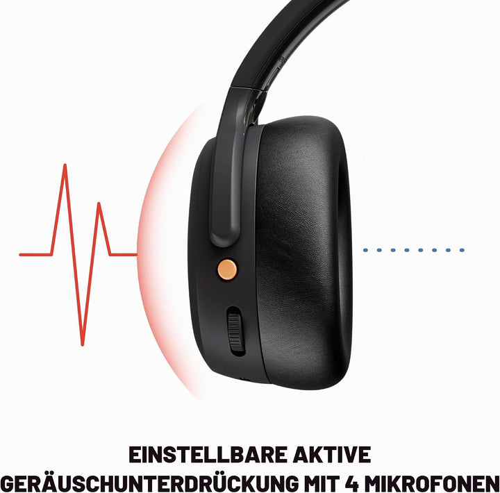 Skullcandy Crusher ANC 2 Over-Ear Noise Cancelling Wireless-Kopfhörer mit Sensory Bass, 50 Std. Akku