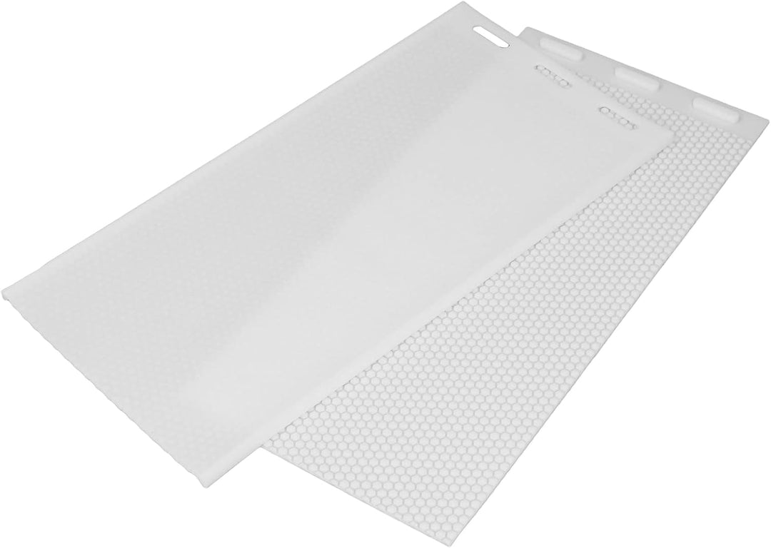 Jeanoko Bienenwachs-Grundplatten, Wiederverwendbare weiche Bienenwachsplatten-Form, erhabenes Muster
