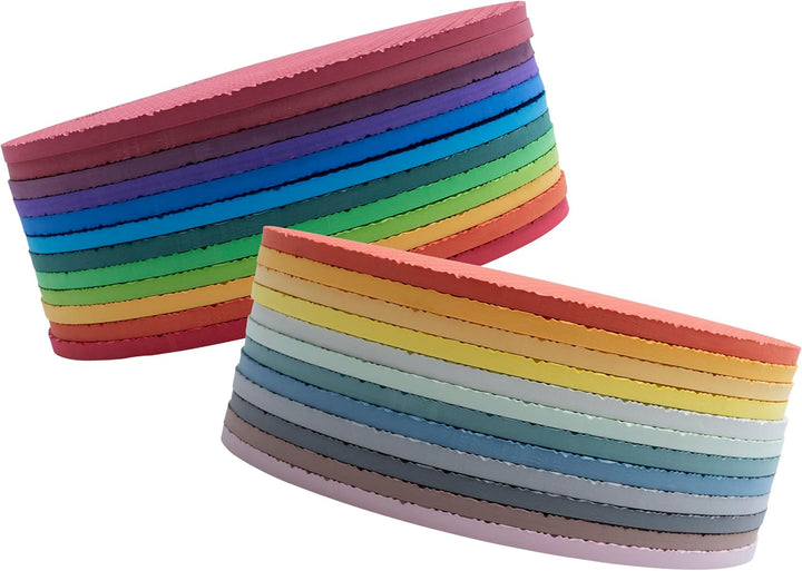 Betzold Sitzmatten 12er-Set Regenbogen, Regenbogen