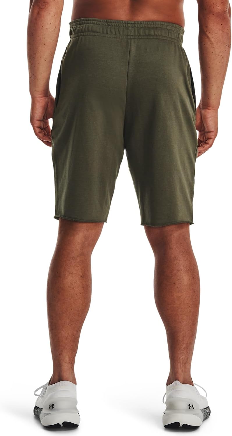Under Armour Herren Rival Terry Feuchtigkeit Wicking schnell trocknend Shorts L (390) Marine Od Gree