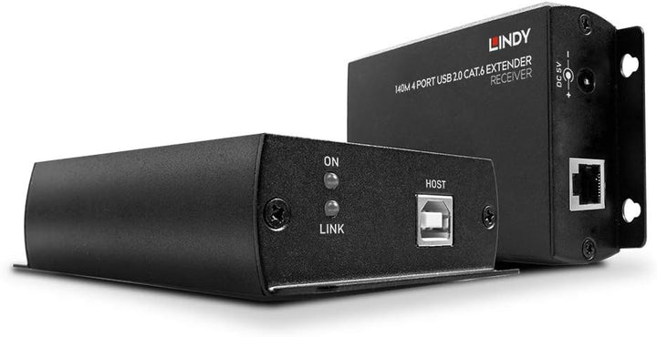 LINDY 140 m 4 Port USB 2.0 Cat.6 Extender