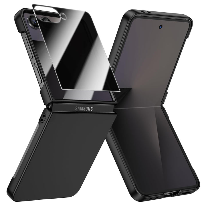 Doeshine für Samsung Galaxy Z Flip 7 Hülle, Anti-Peeping Displayschutzfolie, Ultra Dünn, Lightweight