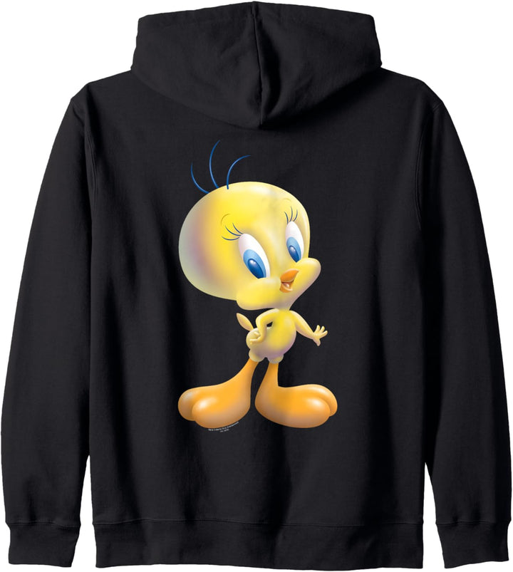 Looney Tunes Tweety Bird Airbrushed Kapuzenjacke