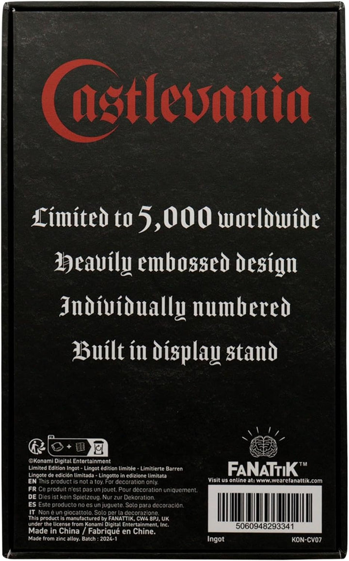 Castlevania Lingot Alucard Shield Limited Edition