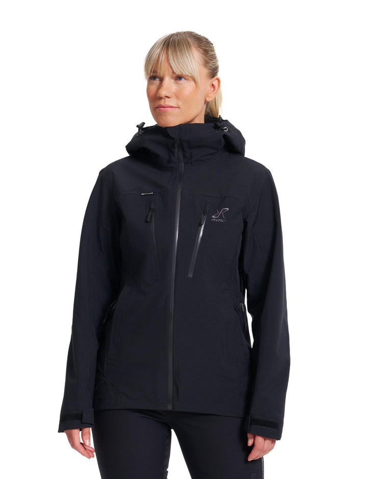 RevolutionRace Silence Proshell 3L Jacket, Damenjacke, belüftete und wasserdichte Jacke für Wanderun