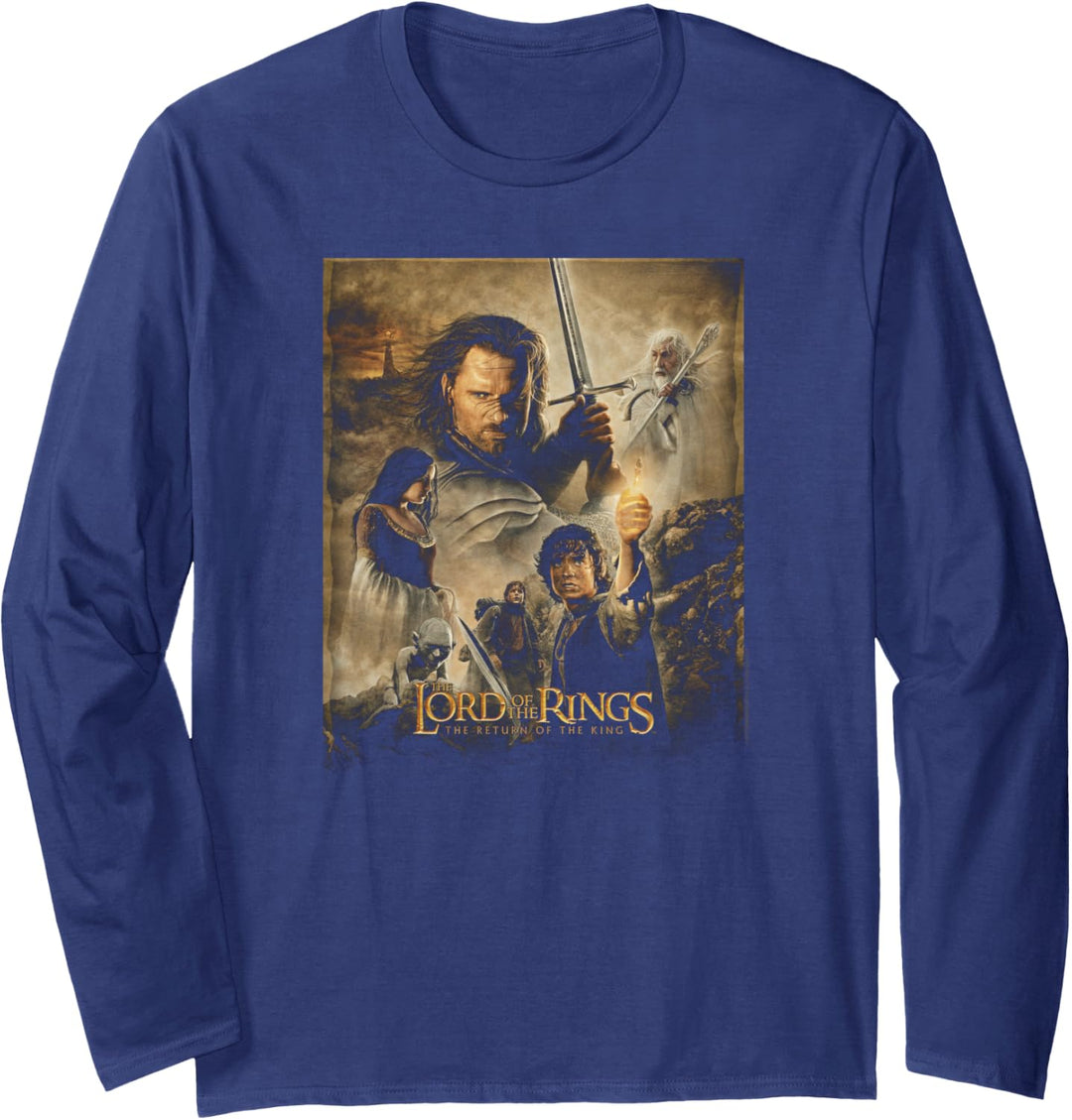 The Lord of the Rings Return of the King Poster Langarmshirt