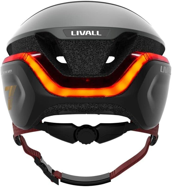 LIVALL Evo21 Fahrradhelm Schwarz M 54 - 58 cm Single, Schwarz M 54 - 58 cm Single