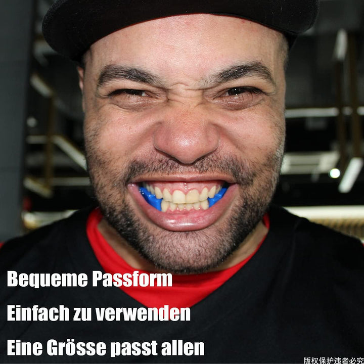 Powerlifting Mundschutz für Sport und Fitness, Krafttraining,Sportmundschutz für Gewichtheben,frei z