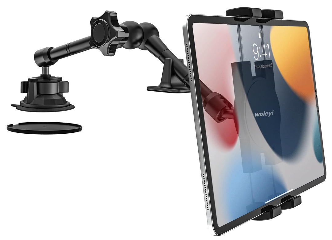 LKW/Auto Tablet Halterung Armaturenbrett Windschutzscheibe, Heavy Duty iPad Autohalterung Saugnapf m