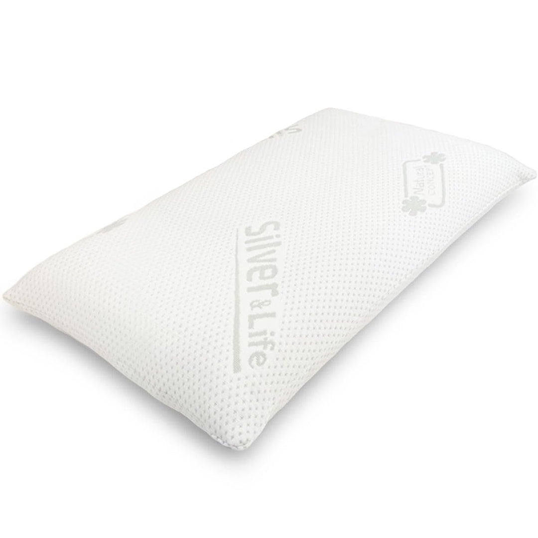 Orthopädisches Nackenstützkissen Silver Neck Wide - viscoelastisches Kissen, Kopfkissen aus Memory S