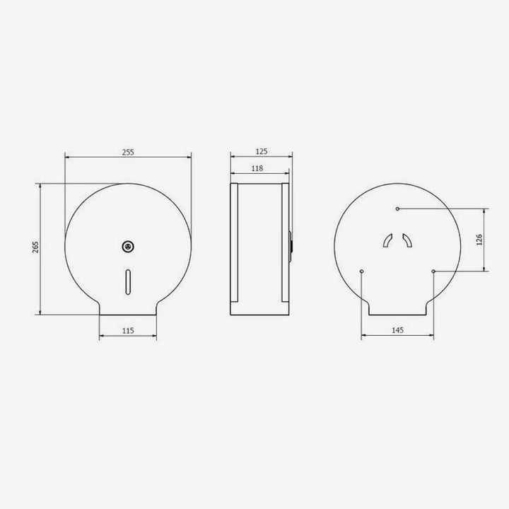 Jofel AE12100 - TOILETTENPAPIERSPENDER MITTELGROSS CLÁSICA
