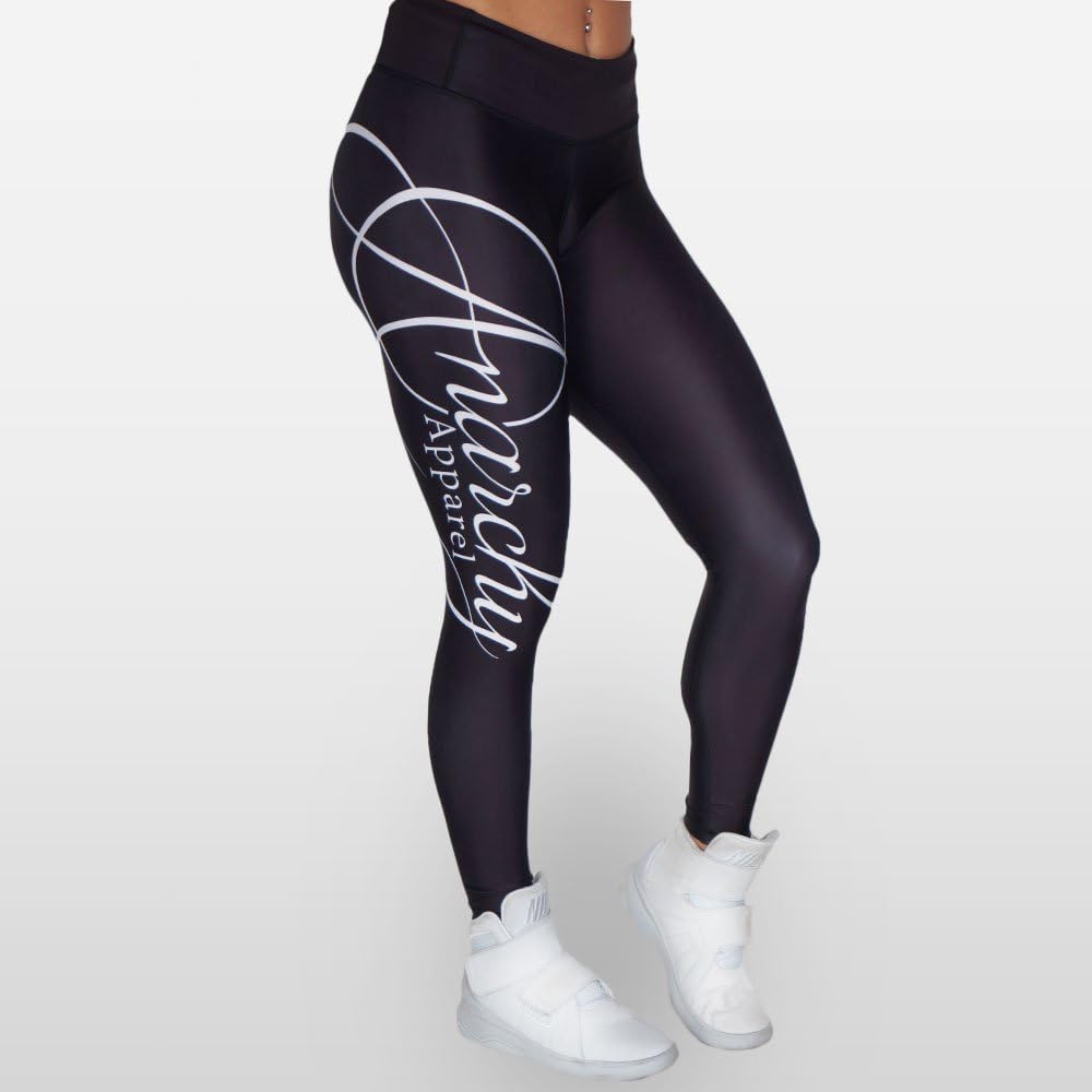 Anarchy Apparel Leggings, Panthera, Fitness, Women, Pants, Compression, Hosen XS Schwarz, XS Schwarz