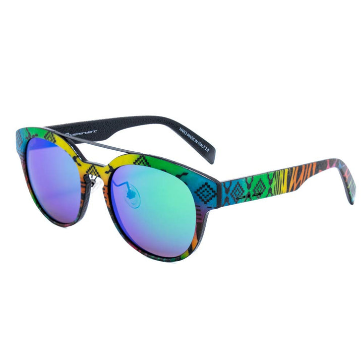 Italia Independent 0900AINX-149-000 Sonnenbrille, Mehrfarbig (Bicolor/Amarillo), 50.0