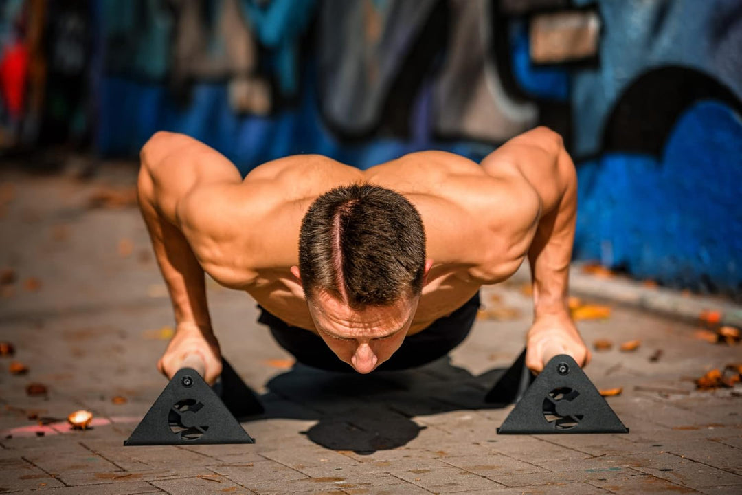 cretrees Liegestützgriffe Handstand Griffe Calisthenics Minibarren Fitness Liegestütze Griff Paralle