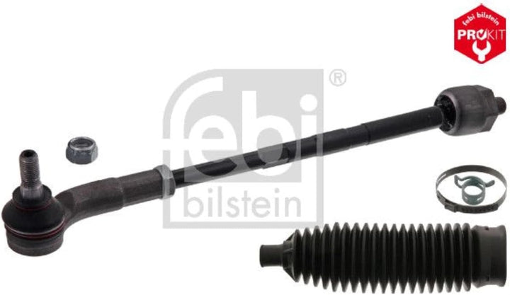 febi bilstein 49081 Spurstange mit Lenkmanschettensatz , 1 Stück