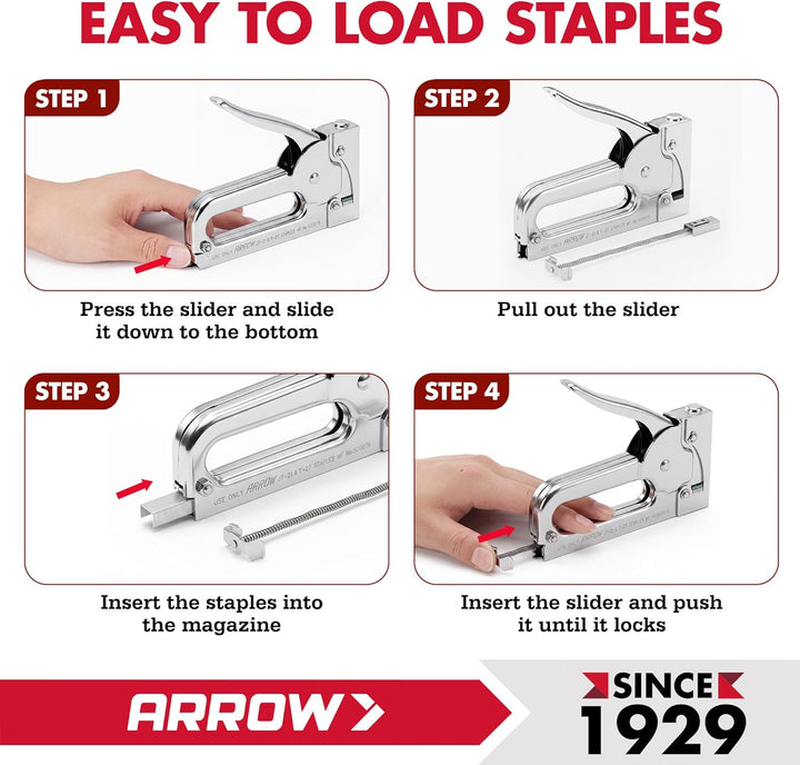Arrow Junior Staple Gun, JT21CM, 1