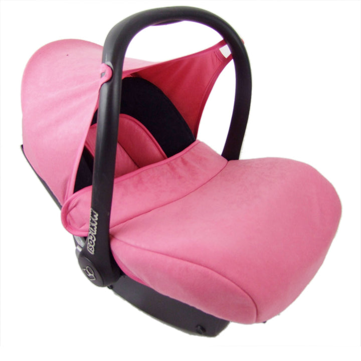 BAMBINIWELT Bezug Ersatzbezug kompatibel mit Maxi-Cosi CabrioFix für Babyschale 7-tlg Komplett-Set (