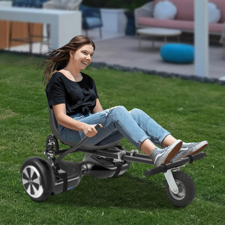 Hoverboard Sitz Verstellbarer für Self-Balance Scooter mit Frontreifen für 6.5"-10" Hoverboards, Uni