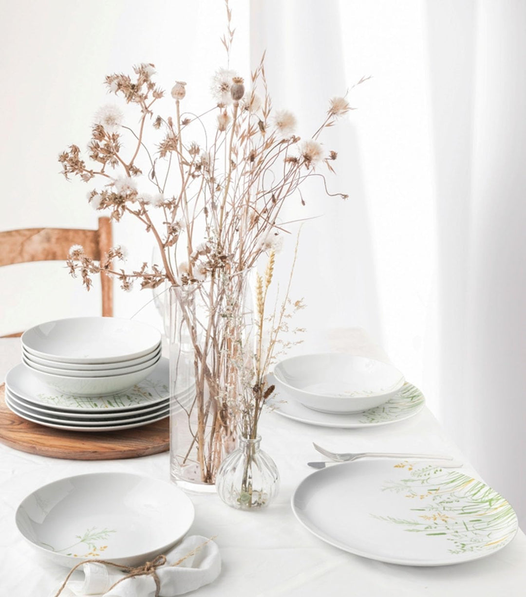 Seltmann Weiden [DL] Liberty Suppenteller rund 21 cm rund Meadow Grasses Green [RAB] [SP] UVP: 26,50
